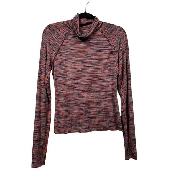 Free People Turtle Neck Movement Long Sleeve Top / Size-Medium - Picture 2 of 8